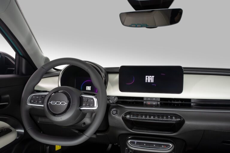 Le volant d'une voiture